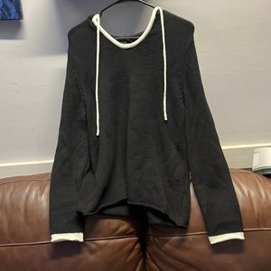 Joan Vass sweater with hoodie size M worn once